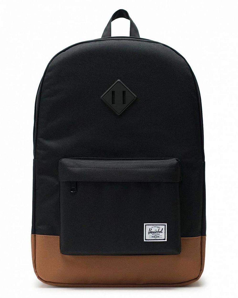 Рюкзак водоотталкивающий с карманом для 15 ноутбука Herschel Heritage Black Saddle отзывы