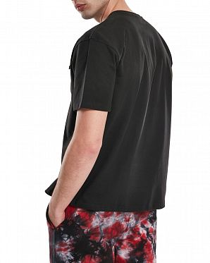 Футболка мужская с карманом Urban Classics Black Футболка мужская с карманом Urban Classics Black