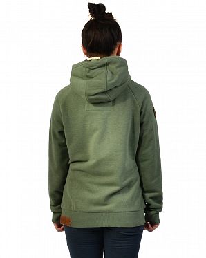 Толстовка женская с капюшоном Naketano Blonder Engel Fick Diese Melange