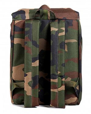 Рюкзак водоотталкивающий небольшой с отделом для 13 ноутбука Herschel Post Woodland Рюкзак водоотталкивающий небольшой с отделом для 13 ноутбука Herschel Post Woodland