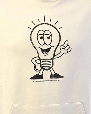 Толстовка мужская с капюшоном и карманом Wesc Light Bob Moonstruck Толстовка мужская с капюшоном и карманом Wesc Light Bob Moonstruck