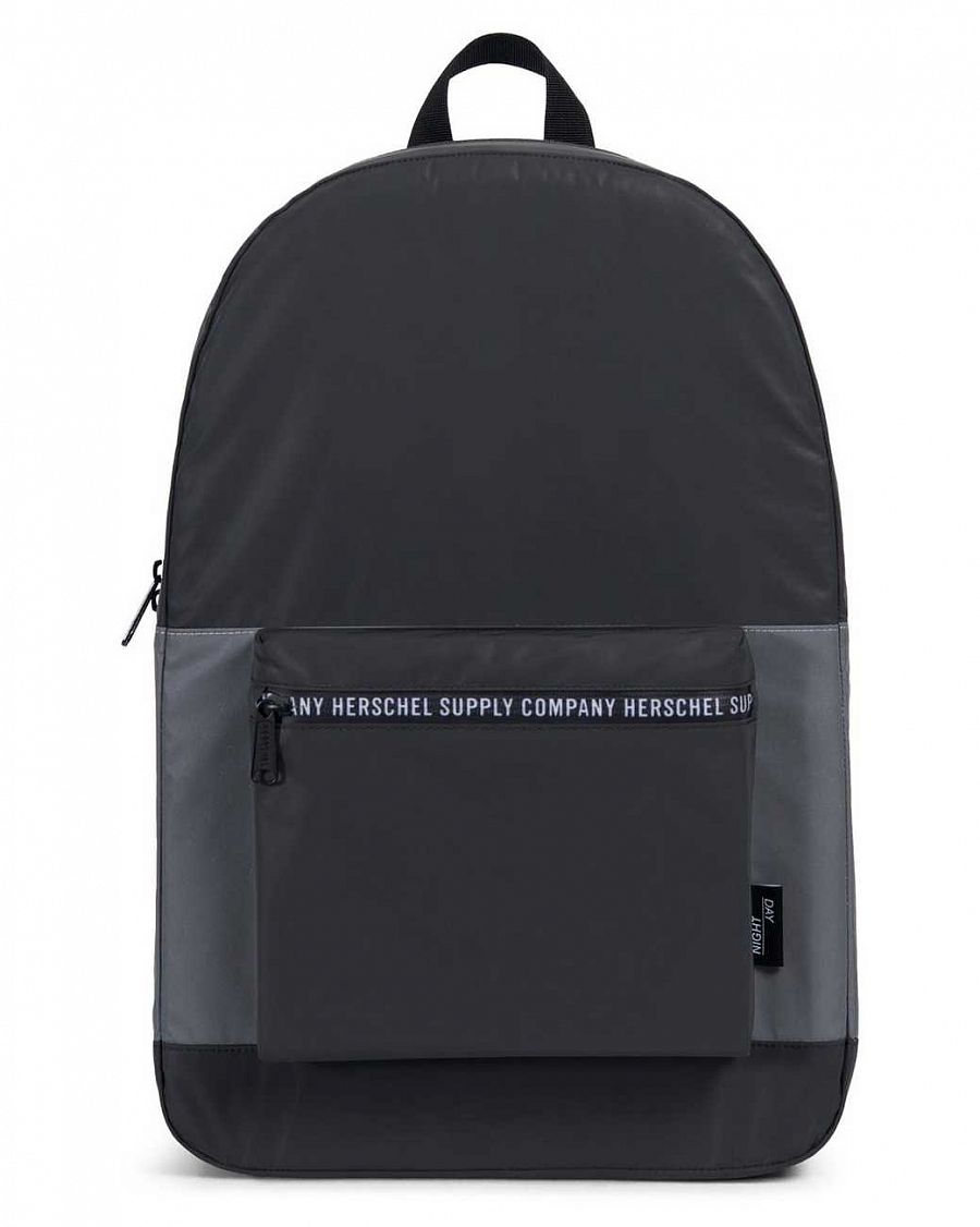 Рюкзак складной светоотражающий Herschel Packable Daypack Black Reflective Silver отзывы Рюкзак складной светоотражающий Herschel Packable Daypack Black Reflective Silver отзывы