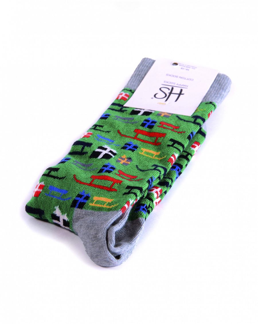 Носки мужские Happy Socks Combed Cotton Tree Green отзывы Носки мужские Happy Socks Combed Cotton Tree Green отзывы