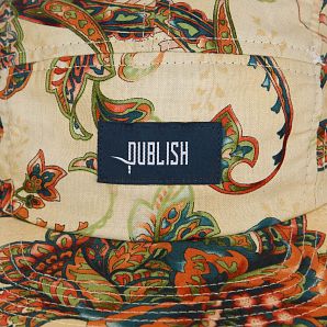 Бейсболка с прямым козырьком Publish Flowers Multi