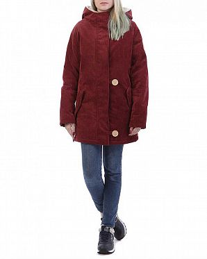 Куртка женская водоотталкивающая на меху Makia Raglan Jacket Cordovan
