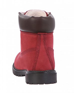 Ботинки женские кожаные на меху Lumberjack River Red Dark Brown Ботинки женские кожаные на меху Lumberjack River Red Dark Brown