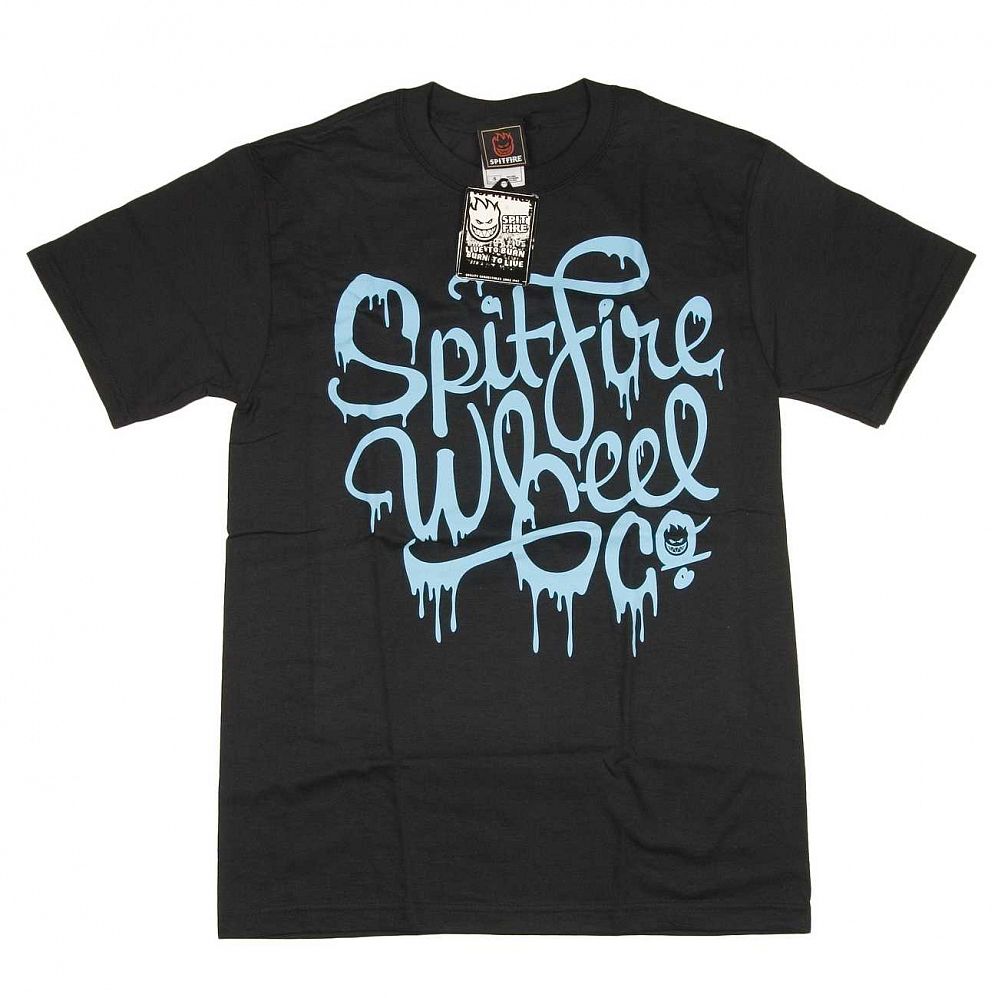 Футболка Spitfire Slimed S/S Black отзывы