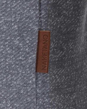Толстовка мужская свитшот Naketano Tadellos Dark Ash Melange Толстовка мужская свитшот Naketano Tadellos Dark Ash Melange