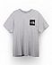 Футболка мужская The North Face Fine Front Box Grey Heathet