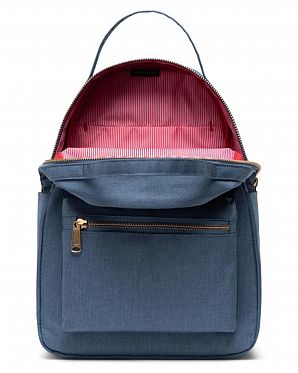 Рюкзак городской небольшой Herschel Nova Small BLUE MIRAGE CROSSHATCH Рюкзак городской небольшой Herschel Nova Small BLUE MIRAGE CROSSHATCH