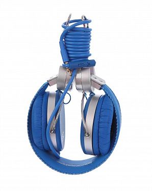 Наушники с микрофоном проводные складные WeSC Banjar On Ear Headphones Blue