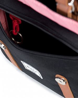 Рюкзак водоотталкивающий большой с отделом для 15 ноутбука Herschel L. America Black DENIM Рюкзак водоотталкивающий большой с отделом для 15 ноутбука Herschel L. America Black DENIM
