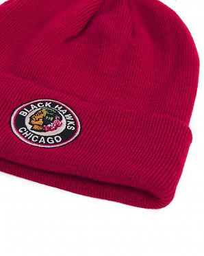 Шапка с подворотом '47 Brand NHL Chicago Blackhawks Red 1 Шапка с подворотом '47 Brand NHL Chicago Blackhawks Red 1