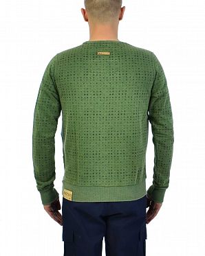 Толстовка мужская свитшот Naketano Tinte Aufm Fuller Hritage Pine Green Melange Толстовка мужская свитшот Naketano Tinte Aufm Fuller Hritage Pine Green Melange