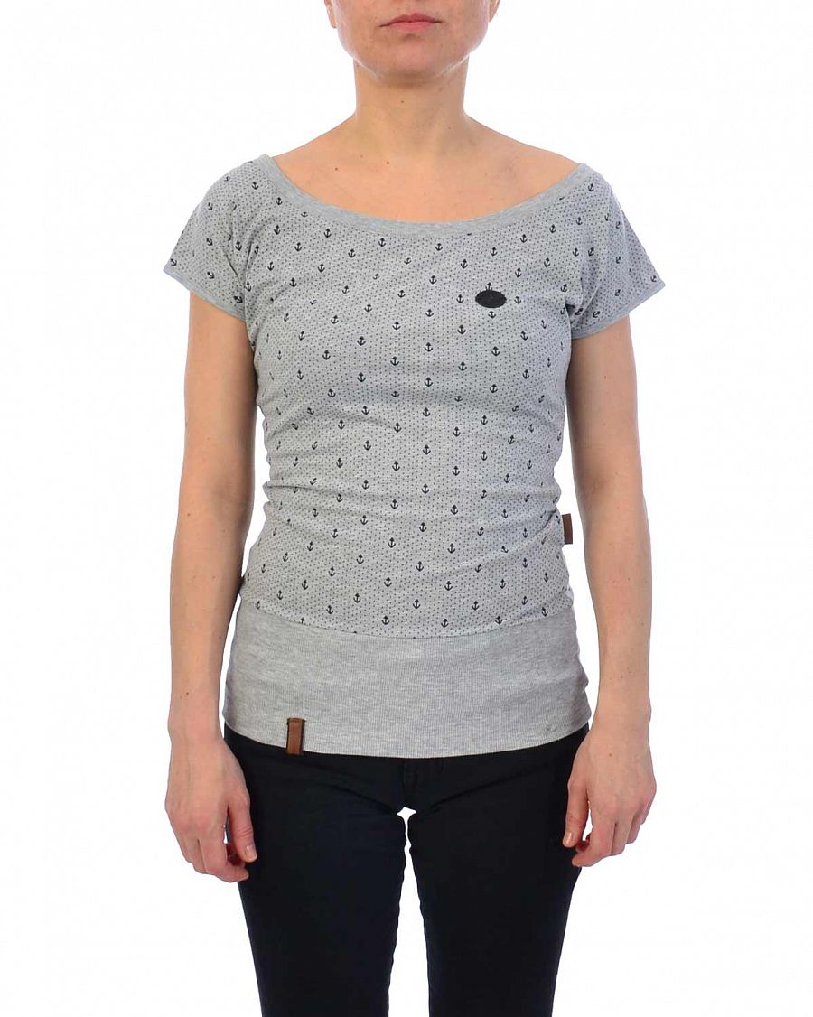 Футболка женская Naketano Wolle Ankerdizzel Grey Melange отзывы Футболка женская Naketano Wolle Ankerdizzel Grey Melange отзывы