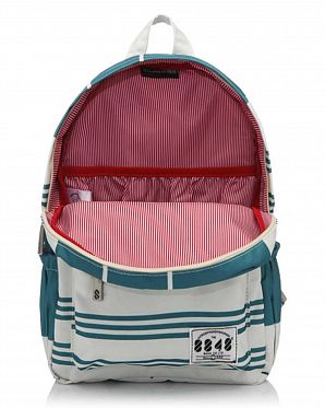 Рюкзак водоотталкивающий маленький 8848 Kids Green Stripe Рюкзак водоотталкивающий маленький 8848 Kids Green Stripe