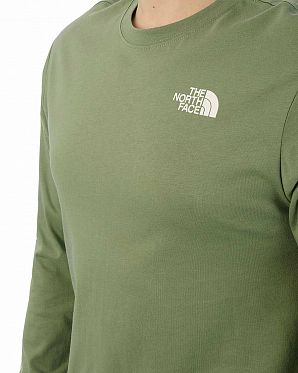 Футболка с длинным рукавом The North Face Dome Sleeve Print Olive Футболка с длинным рукавом The North Face Dome Sleeve Print Olive