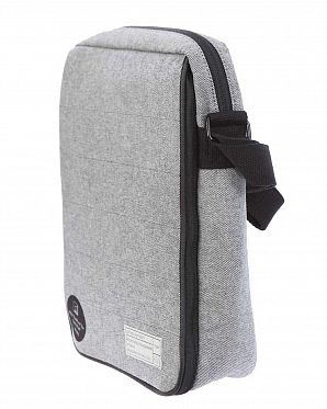 Сумка водоотталкивающая через плечо для ноутбука 11 HEX Academy MacBook Air Grey