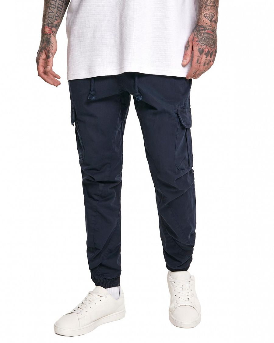 Джоггеры карго с карманами мужские Urban Classics Navy отзывы Джоггеры карго с карманами мужские Urban Classics Navy отзывы