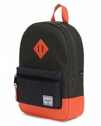 Рюкзак светоотражающий детский Herschel Heritage Kids Forest Orange