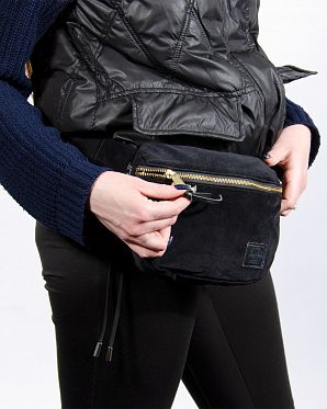 Сумка поясная Herschel Fifteen Satin Black Сумка поясная Herschel Fifteen Satin Black