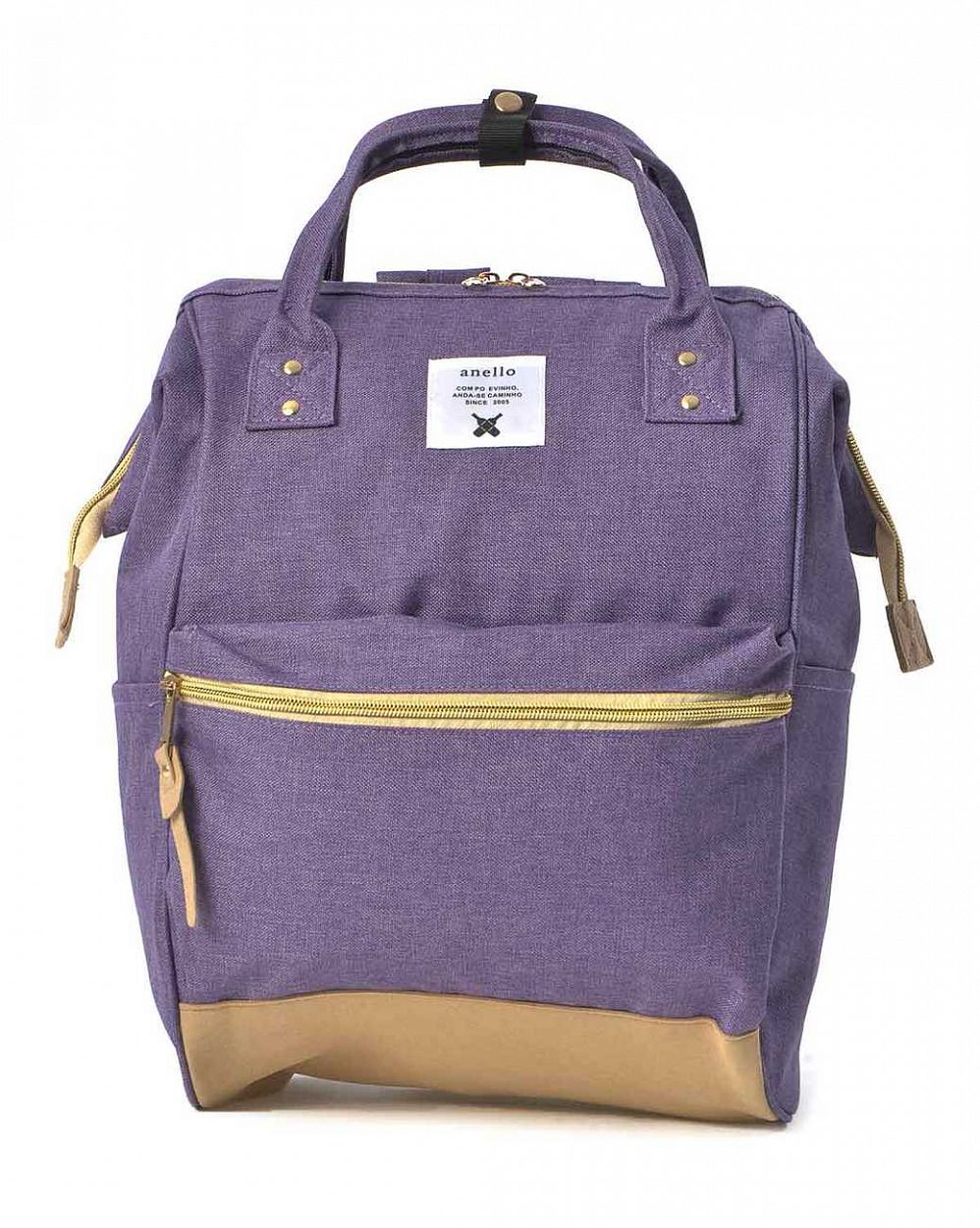 Рюкзак городской с замшевым дном Anello AT Purple отзывы