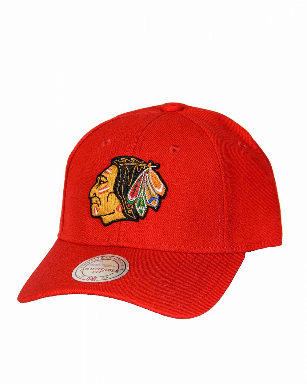 Бейсболка с изогнутым козырьком Mitchell and Ness New Low Pro Chicago Blackhawks Red отзывы