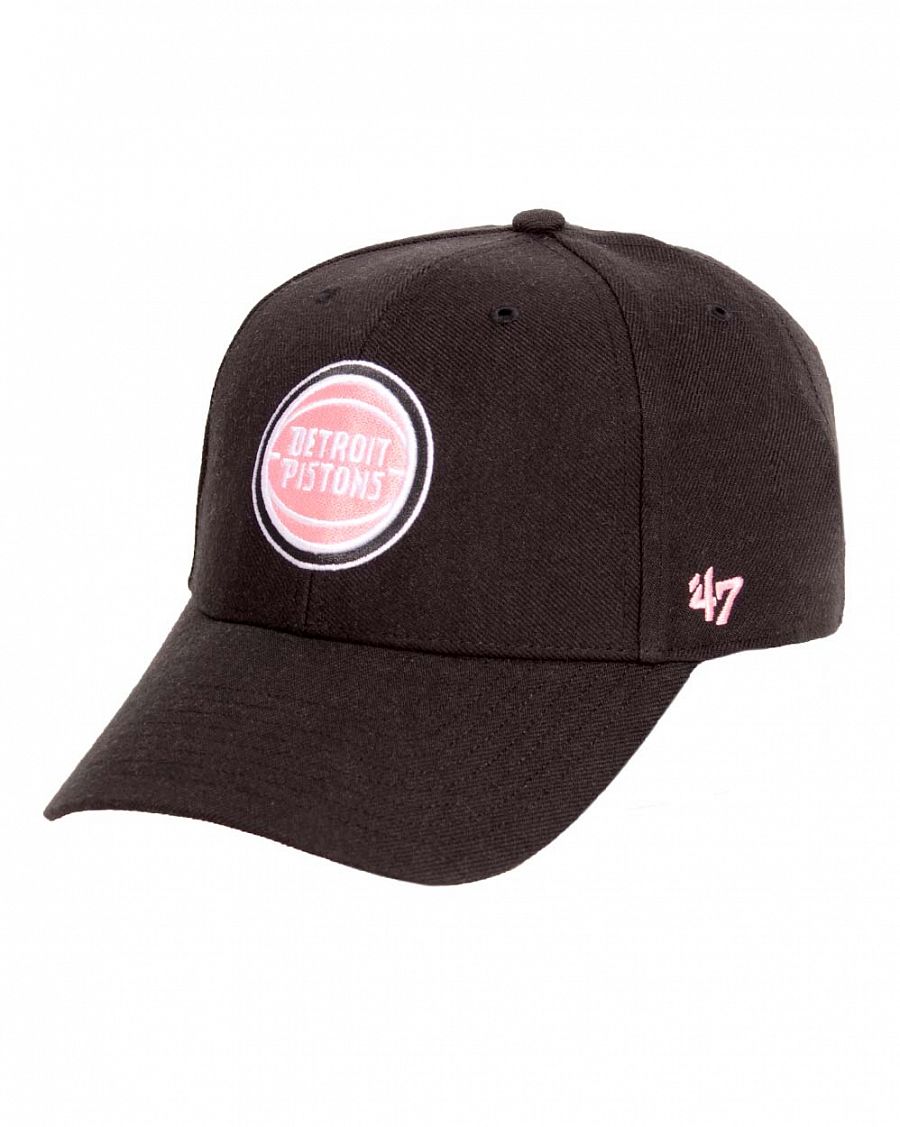 Бейсболка '47 Brand MVP WBV Detroit Pistons Black Pink отзывы Бейсболка '47 Brand MVP WBV Detroit Pistons Black Pink отзывы