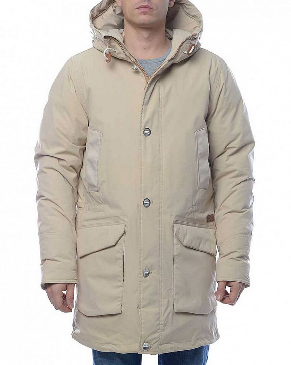 Пуховик мужской зимний водоотталкивающий Elvine Corby Light Khaki отзывы