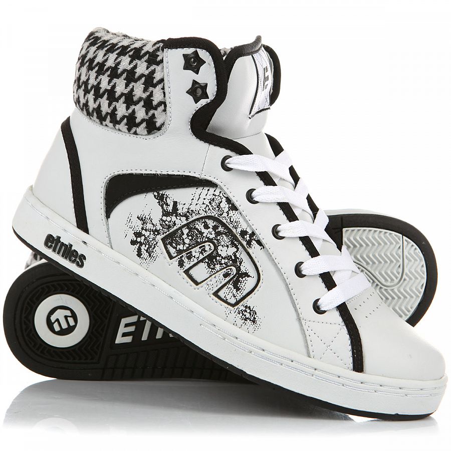 Кеды высокие женские Etnies Rocker White/Black отзывы Кеды высокие женские Etnies Rocker White/Black отзывы
