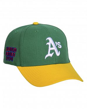 Бейсболка '47 Brand MVP WBV Oakland Athletics Yellow Green