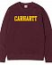 Толстовка Carhartt WIP College Sweatshirt Damson Yellow отзывы