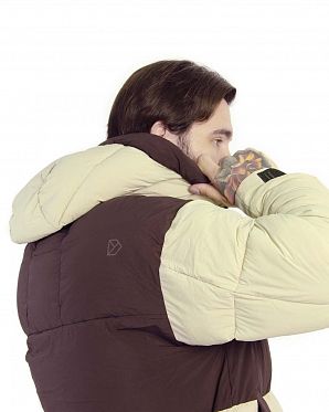 Куртка мужская зимняя водонепроницаемая Didriksons Hilmer Beige Куртка мужская зимняя водонепроницаемая Didriksons Hilmer Beige