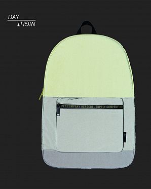 Рюкзак складной светоотражающий Herschel Packable Sulfur Spring Olive Night Black Рюкзак складной светоотражающий Herschel Packable Sulfur Spring Olive Night Black