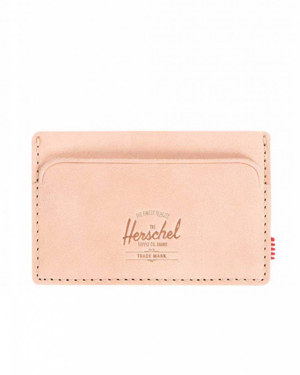 Кошелек-визитница Herschel FELIX WALLET PREMIUM Natural отзывы