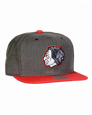 Бейсболка с прямым козырьком Mitchell and Ness 2 TONE Chicago Blackhawks Red Бейсболка с прямым козырьком Mitchell and Ness 2 TONE Chicago Blackhawks Red