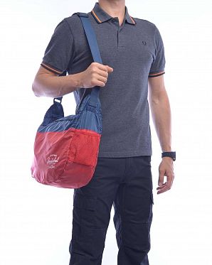 Сумка складная водостойкая через плечо Herschel Packable Messenger Floral