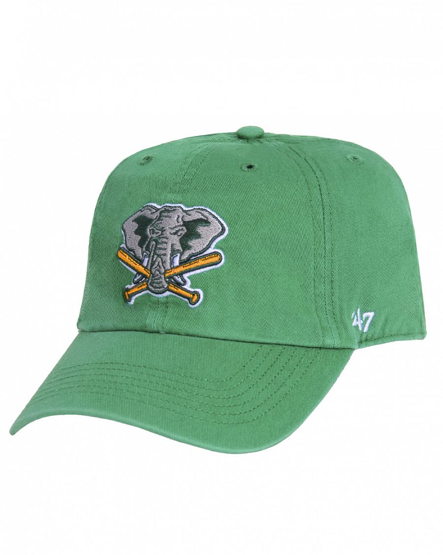 Бейсболка  '47 Brand Clean Up Oakland Athletics Green отзывы