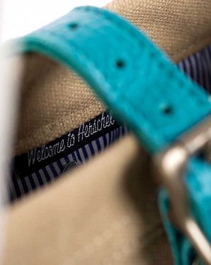 Сумка шоппер через плечо Herschel Herschel Market Canvas Washed Khaki Bone Teal Сумка шоппер через плечо Herschel Herschel Market Canvas Washed Khaki Bone Teal