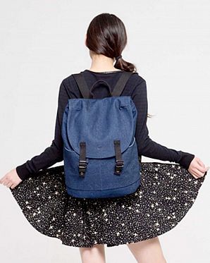 Рюкзак тканевый маленький YellowStone Down Bag Navy Рюкзак тканевый маленький YellowStone Down Bag Navy