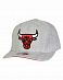 Бейсболка с изогнутым козырьком Mitchell and Ness HEATHER REDLINE Chicago Bulls Grey отзывы