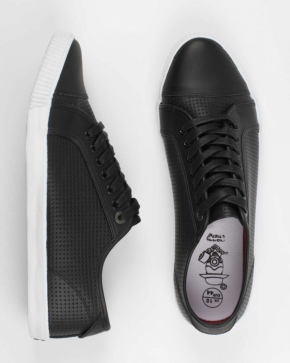 Кеды Nanny State Milliband Black Perf Leather интернет-магазин в Москве Кеды Nanny State Milliband Black Perf Leather интернет-магазин в Москве