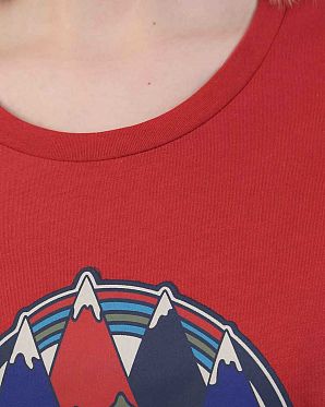 Футболка женская The North Face 000035798 Red