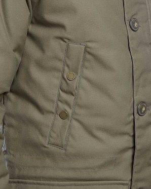 Парка мужская утепленная водоотталкивающая Швеция Elvine Simo Khaki