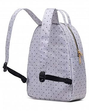 Рюкзак городской для 13 ноутбука Herschel Nova Mid-Volume POLKA DOT CROSSHATCH GREY BLACK Рюкзак городской для 13 ноутбука Herschel Nova Mid-Volume POLKA DOT CROSSHATCH GREY BLACK