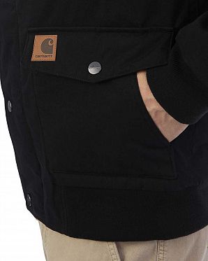 Куртка мужская авиатор Carhartt WIP Trapper Jacket Black Куртка мужская авиатор Carhartt WIP Trapper Jacket Black