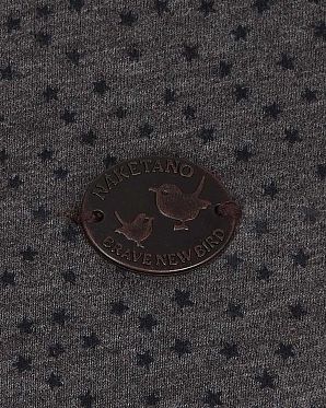 Платье женское длинным рукавом и карманами Naketano The End II Heritage Indigo Blue