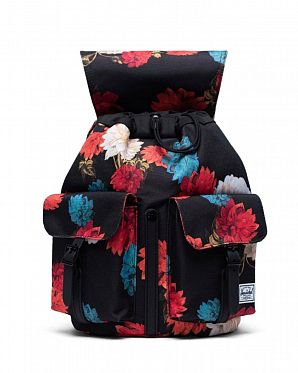 Рюкзак маленький водоотталкивающий Herschel Dawson W Vintage Floral Black Рюкзак маленький водоотталкивающий Herschel Dawson W Vintage Floral Black