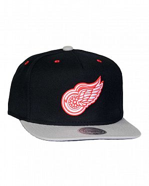 Бейсболка с прямым козырьком Mitchell and Ness CORD VISOR Detroit Red Wings Black Бейсболка с прямым козырьком Mitchell and Ness CORD VISOR Detroit Red Wings Black