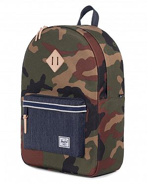 Рюкзак городской/школьный Herschel Heritage Woodland Camo Denim Рюкзак городской/школьный Herschel Heritage Woodland Camo Denim